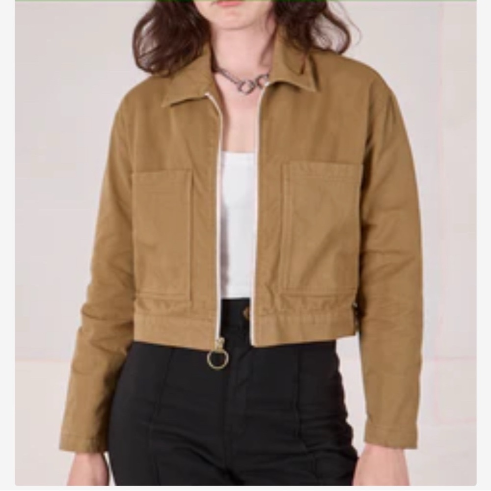 SOLD Big Bud Press Tan Mechanic Jacket